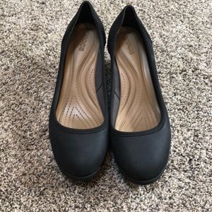Crocs dress heels.  Size 8.5